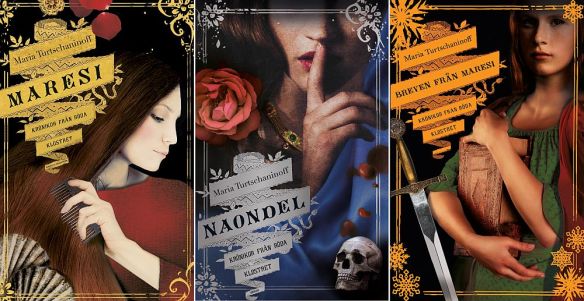 Maria Turtschaninoffin Punaisen luostarin kronikoita -trilogia