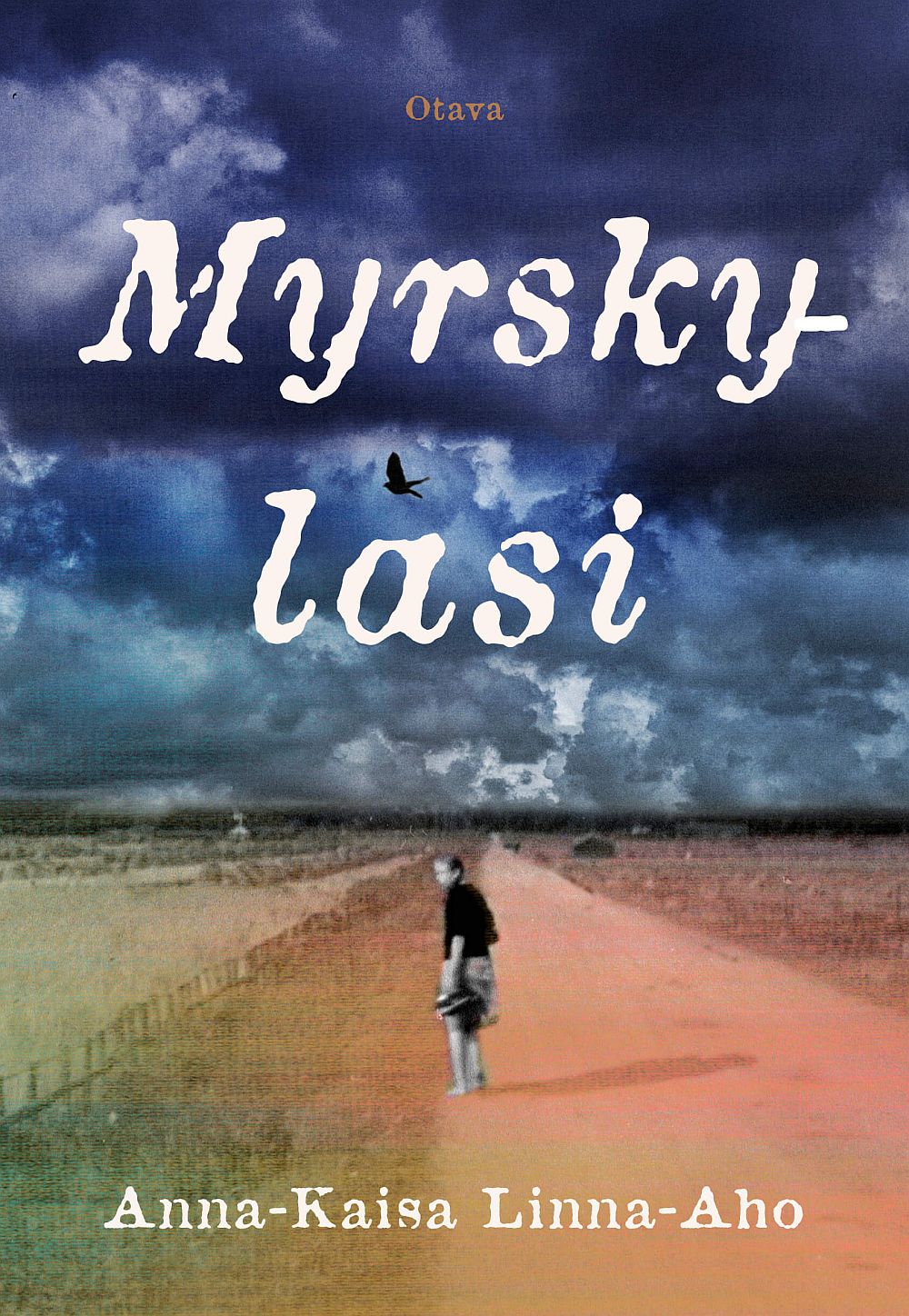 Anna-Kaisa Linna-Ahon romaanin Myrskylasi kansikuva.