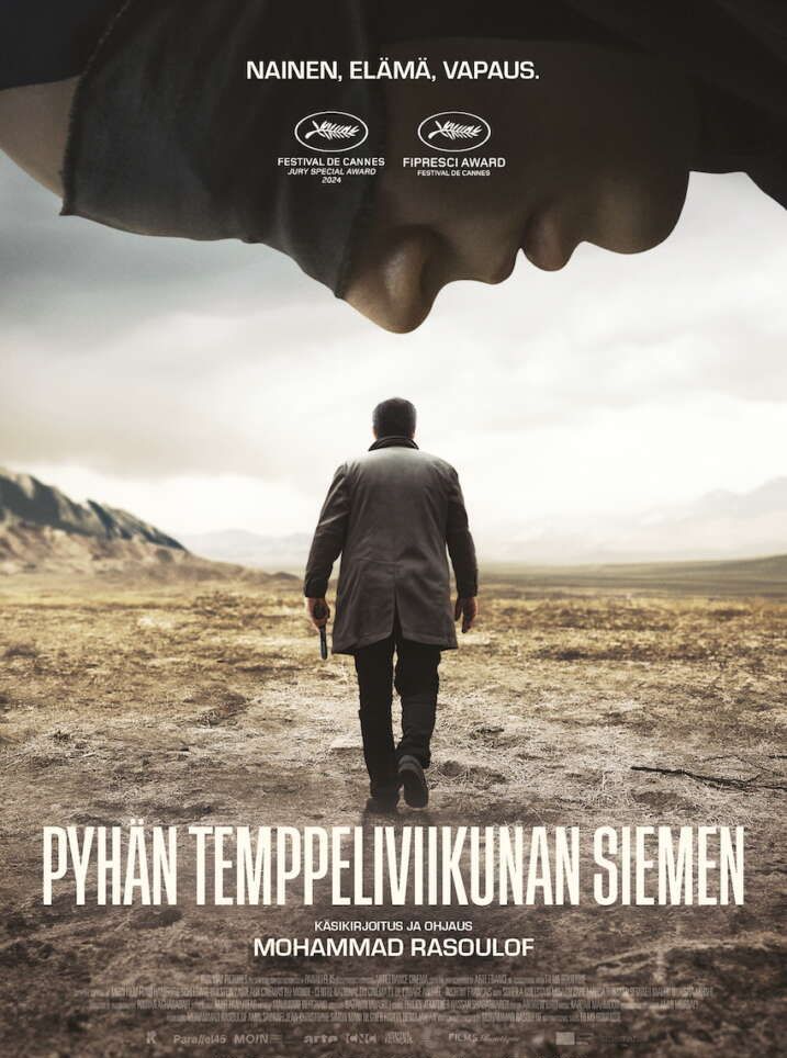 Elokuvan Pyhän temppeliviikunan siemen kansikuva.